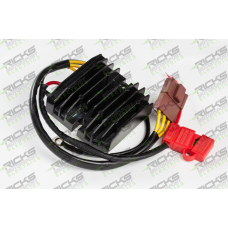 Rick's Motorsports Electrics Universal Style Hot Shot Series Rectifier-Regulator for KTM 1190 RC8 '07-16, 690 Duke '08-20, 690 Enduro '07-20, 690 Supermoto '02-16